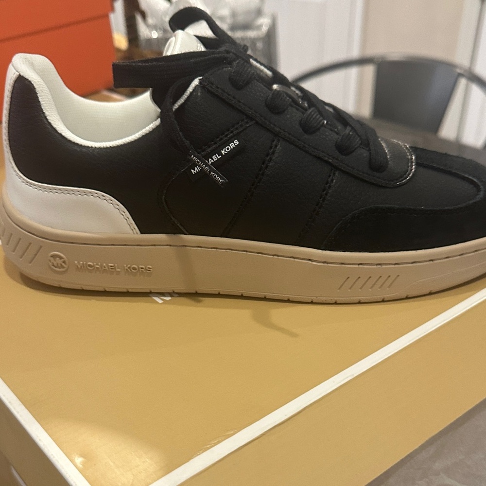Michael Kors Black Womens Sneakers